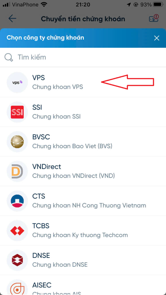 chungkhoanvn chuyen tien vào tai khoan chung khoan vps png